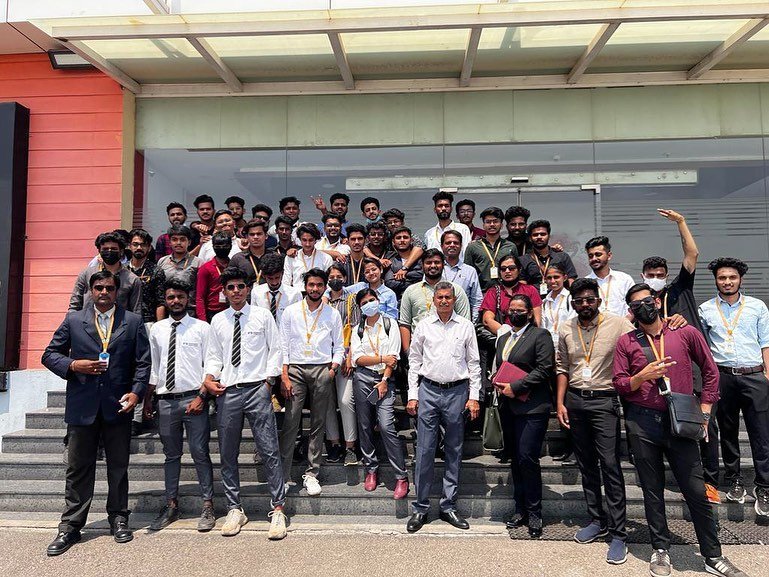 BBA AVIATION Students of KDC, visit to AIR INDIA SATS