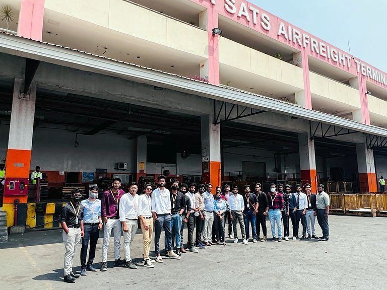 BBA AVIATION Students of KDC, visit to AIR INDIA SATS