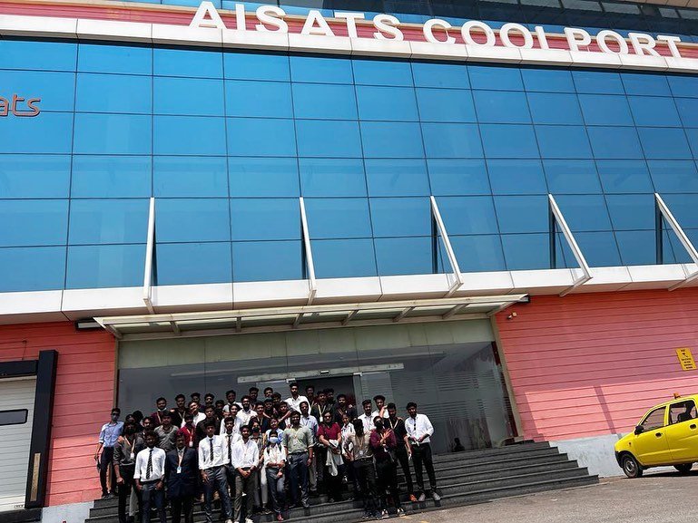 BBA AVIATION Students of KDC, visit to AIR INDIA SATS