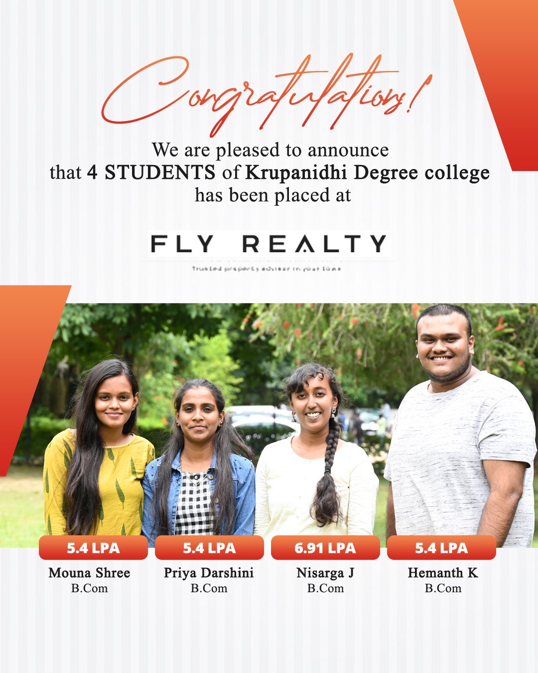 Placed at Fly Realty