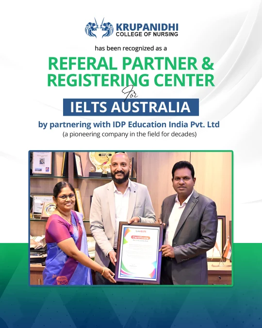 Referal partner and Registering center for IELTS